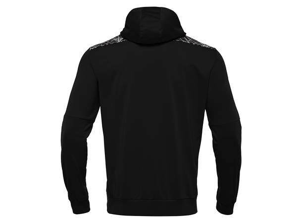 Ishtar Hoody 1/4 Zip Top SORT/HVIT XXS Treningsgenser med hette - Unisex 