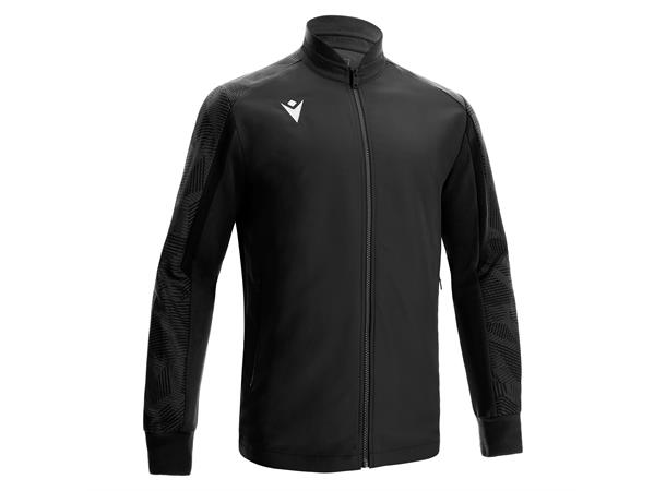 Achilles Microfiber Zip Top BLK XS Teknisk overtrekksjakke - Unisex 