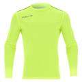 Rigel shirt longsleeve NEON YEL S Teknisk treningsskjorte - Unisex