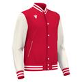 Fiddle varsity college RED/WHT XS Collegejakke - Unisex