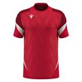 Totem Shirt RED/WHT 3XS Lett og pustende spillertrøye